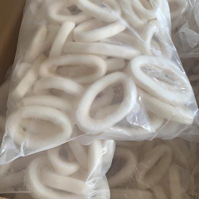 China Fast Delivery NATURE Seafood Suppliers Frozen Giant Squid Ring Skin for sale