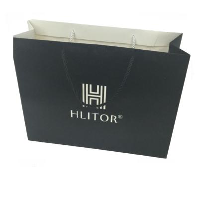 China Recyclable Hot Sales Custom Paper Packaging Bags For Hair Carrier for sale