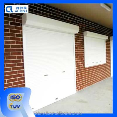 China Aluminum Alloy Sri Lanka Style Outdoor Vertical Electric Grove Shutter for sale