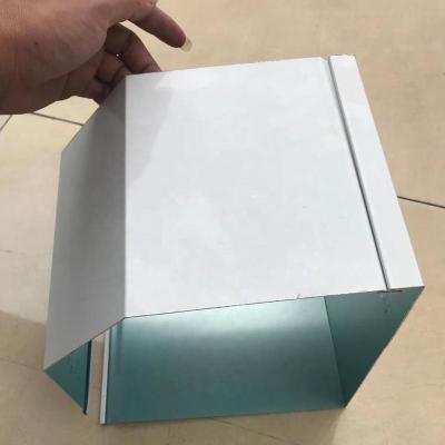 China Modern Different Sizes Of Aluminum Front And Back Cover Aluminum Box Spacer Bars For Roller Shutter for sale