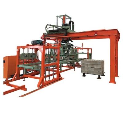 China Auto  Concrete block collecting machine, Concrete Block Making Machine, Concrete Block Palletizing Machine Cuber Machine for sale