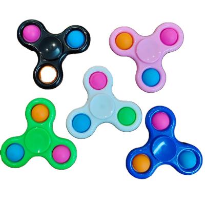 China 2021New Noise Gyro Compass Mini Fidget Spinner Fun Fidget Kids Finger Gyro Sensory Toy of Small Fidget Person for sale