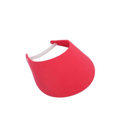 China Eco-friendly Wholesale Cheap Promotional High Quality Recyclable Sports Visor Foam Sun Visor Hats for sale