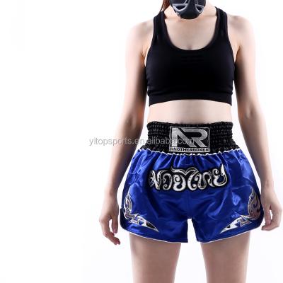 China Sports Use Factory Wholesale Muttahida Majlis-e-Amal Thai Kick Boxing Muay Martial Arts Fight Shorts for sale