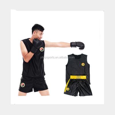 China Comfortable chinese custom wushu sanda uniforms, boxing uniforms for sale