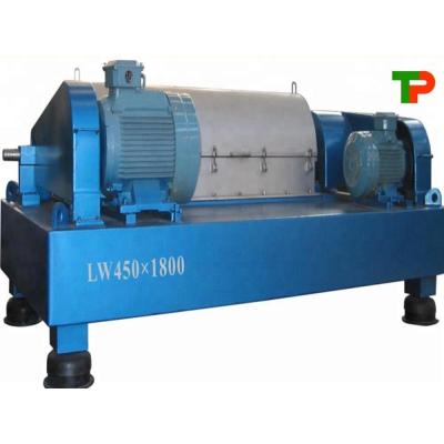 China 4-90KW TPLW 3 Phase Sludge Dewatering Decanter Centrifuge for Oil Waste Water on Farms for sale