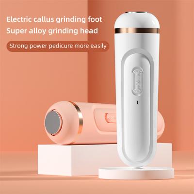 China ABS+PC Popular Adjustable Speed ​​Electric Pedicure Skin Detergent Care Tool Remove Dead Skin Rechargeable Electric Foot File Grinder for sale