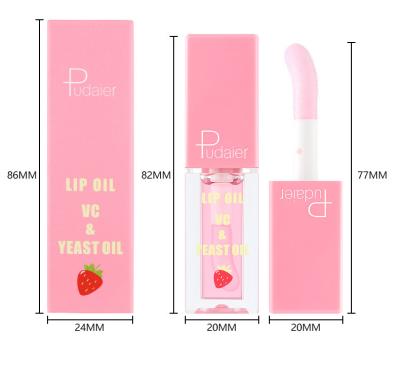 China 2023 Waterproof Hot Selling Oleaginous Fruit Extract Transparent Water Lip Gloss Moisturizing Lip Gloss Oil For Dry Lip Care for sale