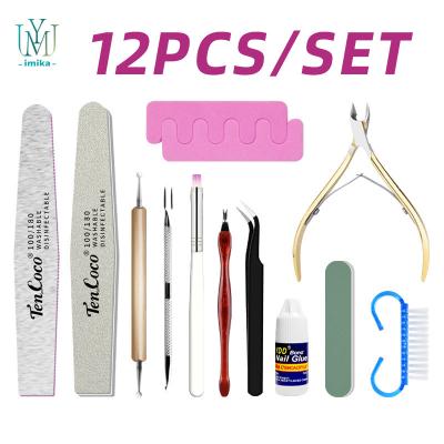 China To Store Manicure Polish Art Tools Hot Selling Portable Durable Gel Set Poly Gel Manicure Tools Or Ornaments Nail Polish Kit for sale