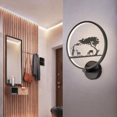 China 2021 Modern Vintage Wall Lamp 1kg Fabric Wall Socket Lamp Design Mounted Modern Square Wall Lamp for sale