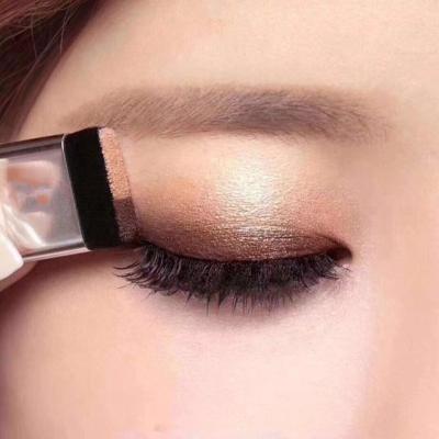 China Waterproof Eye and Mini Eyeshadow Magazine Quick and Easy Lazy Makeup Palette with Brush for sale