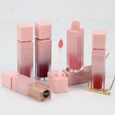 China Makeup Vendor Custom Logo Waterproof Lipstick Gloss Moisturizing Matte Persistent Glitter Lipstick Tube for sale