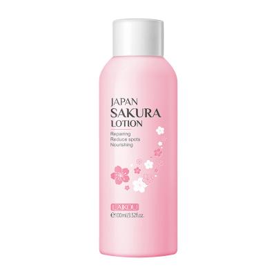 China Whitening Organic Plants Extract Deep Nourishing Moisturize Lighting Repairing Sakura Body Lotion for sale