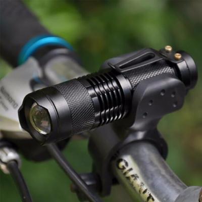 China Camper Ultra Bright Handheld Adjustable Focus Flashlights Mini LED Flashlight for sale