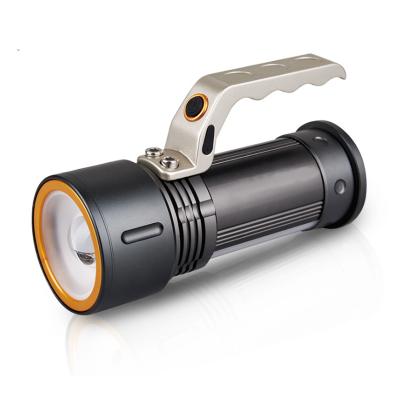 China Zoomable XML T6 LED 1000 Lumen Outdoor Camping Portable Rechargeable Handheld Flashlight for sale