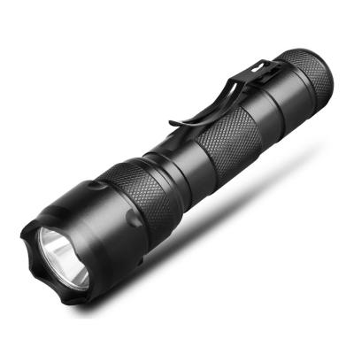 China Classic 502B Emergency 18650 XML Rechargeable T6 Led Flashlight Waterproof Tactical Torch for sale