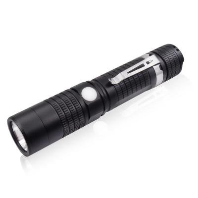 China 2018 Camping Aluminum USB XML T6 LED Rechargeable Flashlight for sale