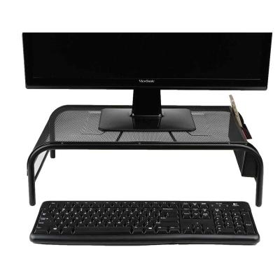 China Hot 2022 notebook Amazon style black metal computer stand is useful to protect spine and prevent fatigue for sale