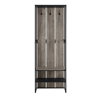 China (Size)Adjustable Removable Coat Rack Hall Entryway Storage Bench Wood Furniture Shoes Cabinet Coat Rack 1 - 499 Sets for sale