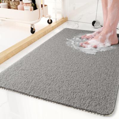 China 7Colour Durable Water Permeable PVC Shower Mat Shower Stall Mat Bathroom Easy Clean Clean Slip Mat Non Sustainable for sale