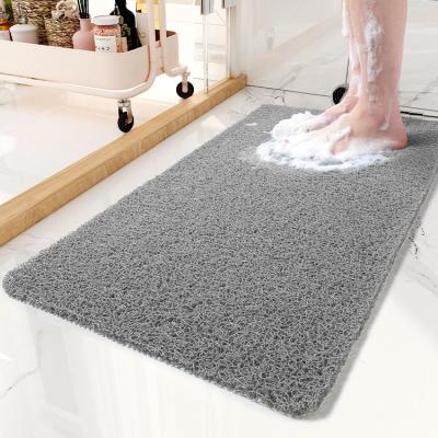 China 7Colour Sustainable Water Permeable Easy Clean Custom High Quality Small Bath Mat Shower Cover for sale