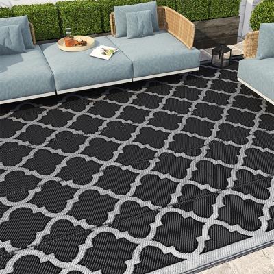 China Outdoor Environmental Protection 7Colour Polypropylene Blanket Large RV Outdoor Anti Aging Outdoor Rug for sale