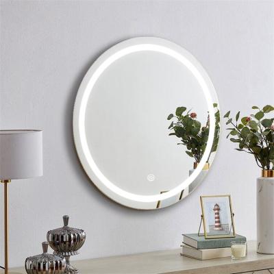 China Espejo LED Modern Backlit Bathroom Magnifying Mirror Hotel Bathroom Wall Mounted Smart Led Decoration Light, Hotel Wall Hanging for sale