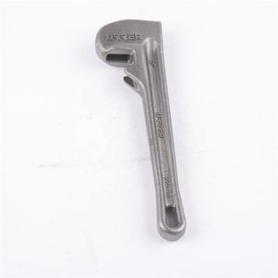 China ISO9001 Gray Cast Iron Parts Machinery Parts Factory Custom Pipe Wrench for sale