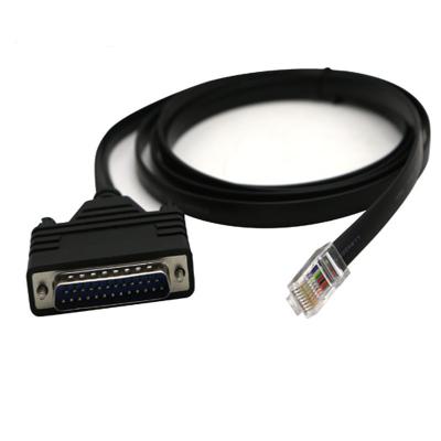 China CBL-RJ45M25-150 RJ45 Cable to DB25 Needle Cable to Industrial Network Switch Interface Control Cable Industrial Control Cable for sale