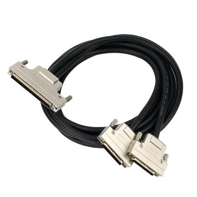 China Automotive scsi cable SCSI cable HPDB100 to HPDB50*2 1 min 2 cable SCSI adapter cable data cable for sale