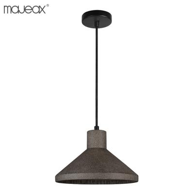 China Factory Modern Single Lighting European Modern Indoor Led Decorative Concrete Light Hanging Lights For Dining Room Bedroom Kitchen for sale