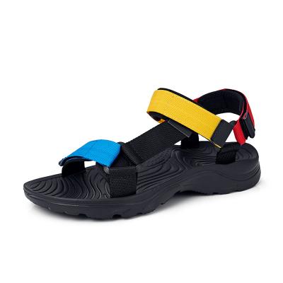 China New product sweat-absorbent sandals ideas 2022 summer designer sandals foam shoes men leather sandals shoes slides for sale