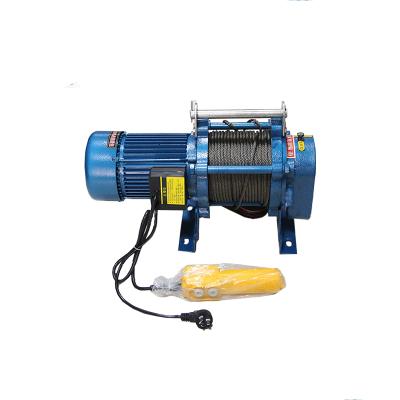 China KCD Type AUTOMATIC Electric Wire Rope Hoist KCD Type 750-1500kg Electric Winch for sale