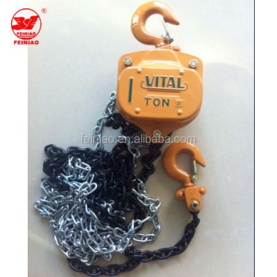 China Construction worksÂ   Essential Lifting 1 Ton Chain Block VT Chain Hoist Crane for sale