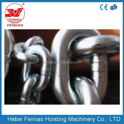 China Drag Chain Galvanized Link Chain G30 G43 G70 G80 Stainless Steel Steel Chain for sale