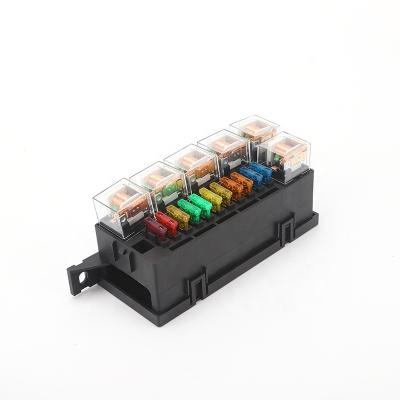 China 6ways count with 11 ways fuse holder auto fuse holder with relay holder ATO fuse box 202-11P for sale