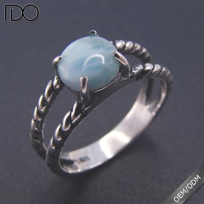 China lord larimar strong/friendly high quality promotion of rings rhodium ring price for sale