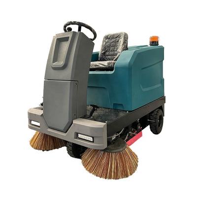 China Industries: Hotels Wholesale Road Fast Cleaning Equipment Battery Sweepers Ride On Industrial Sweeper Washing Machine for sale