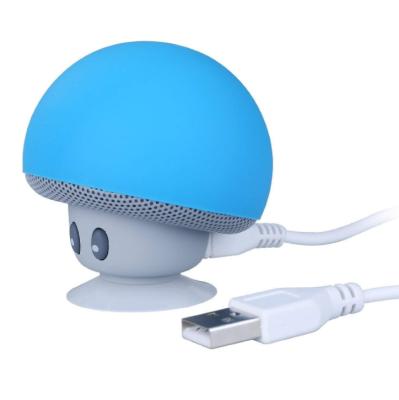 China Hot Selling Mini Mushroom Blue Tooth Cute High Bass Portable Waterproof Wireless Speaker for sale