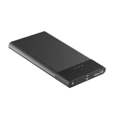 China Portable Design Portable 4000mah Metal Power Bank Customize Slim Powerbank For Smart Phone for sale