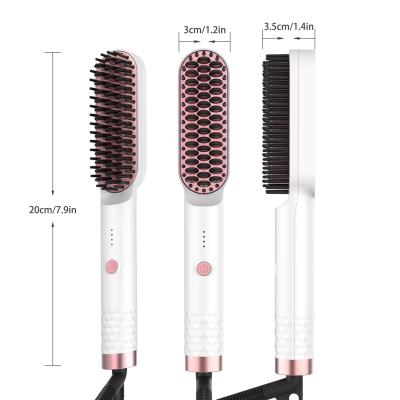 China Small and portable hotel for men and women's straight hair straight hair comb electric hair comb for sale