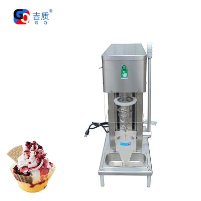 China Beater Ejector Knob GQ-JBJ Table Top Fruit Blender Frozen Powder Ice Cream Automatic Fruit Mixer for sale