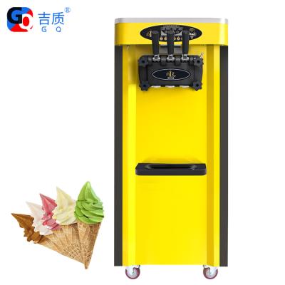 China Hot Selling High Quality Different Flavors Soft Ice Cream Machine Factory GQ-36C Snacks Factory Price For Sale In Guangzhou for sale