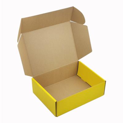 China Recycled Materials Logo Ecommerce Postal Cardboard Packaging Custom Boxes Personalized Corrugated Paper Shipping Cardboard Mailer Box for sale