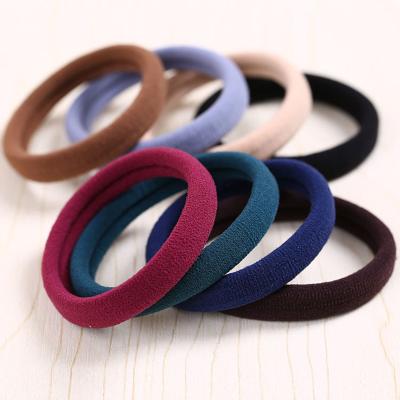 China The other simple cute hair ring nc supply hair style solid color headband wide brim seamless elastic korean direct high accessories for sale