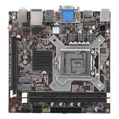 China Cheap H61-ITX Desktop Newcomers Mini Itx Motherboard FOR DESKTOP DDR3 VGA for sale