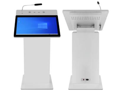 China 350nits Interactive Digital Podium Smart Educational Equipment FCC RoHs Certification for sale