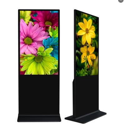 China Floor Standing / Wall Mounted LCD Signage Display 43 Touch Screen Kiosk for sale