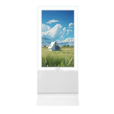 China 43 Inches Hanging Indoor LCD Digital Signage Double Sided Window Advertising Display for sale