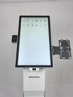 China 21.5 23.6 27 32 Inch Food Order Checkout Machine Touch Automatic Service Kiosk For Kfc/mcdonald/restaurant self payment kiosk for sale